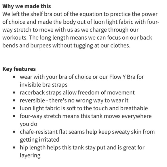 Lululemon cool Racerback tank - Picture 9 of 9